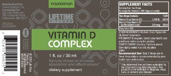 Life Time Fitness Vitamin D Complex - supplement
