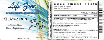 Life Zone KELA +2 Iron - a chelated iron supplement