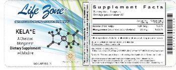 Life Zone KELA E - a chelated manganese supplement with iodine