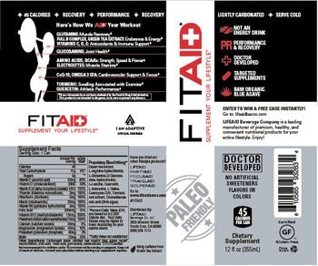 LifeAid Beverage Co. FitAid - supplement