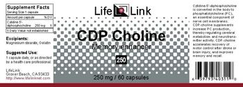 LifeLink CDP Choline 250 - 