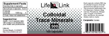 LifeLink Colloidal Trace Minerals 500 - 