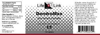 LifeLink DendroMax - supplement