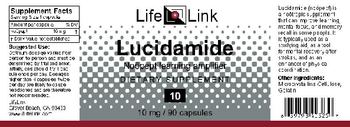LifeLink Lucidamide 10 mg - supplement