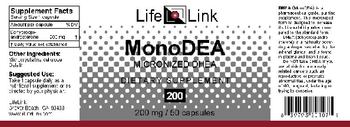 LifeLink MonoDEA 200 mg - supplement