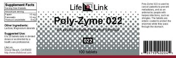 LifeLink Poly-Zyme 022 - 