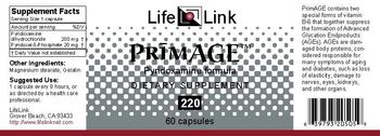 LifeLink PrimAge 220 - supplement