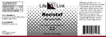 LifeLink Rezistaf - supplement