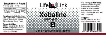 LifeLink Xobaline Methyl B-12 3 - 