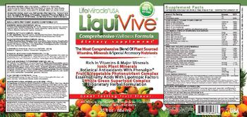 LifeMiracle USA LiquiVive Comprehensive Wellness Formula - supplement