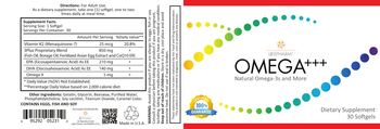 LifePharm Omega+++ - supplement
