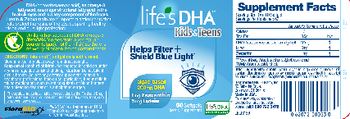Life's DHA Life's DHA Kids & Teens - supplement