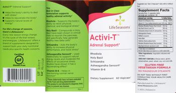 LifeSeasons Activi-T Adrenal Support - supplement