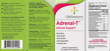 LifeSeasons Adrenal-T - supplement