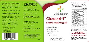 LifeSeasons Circulari-T Blood Circulation Support - supplement
