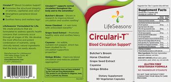 LifeSeasons Circulari-T Blood - supplement