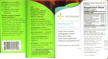 LifeSeasons Immuni-T Immune Support - supplement