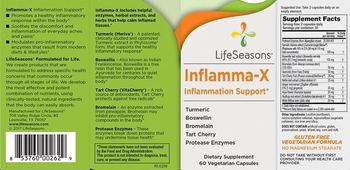 LifeSeasons Inflamma-X - supplement