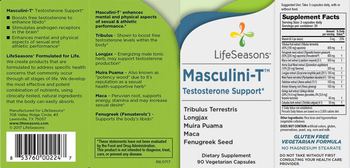 LifeSeasons Masculini-T - supplement
