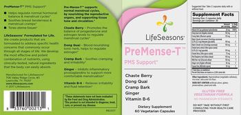 LifeSeasons PreMense-T - supplement