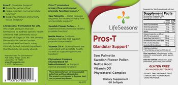 LifeSeasons Pros-T - supplement