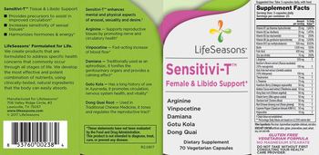 LifeSeasons Sensitivi-T - supplement