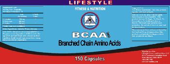 Lifestyle Fitness & Nutrition BCAA Force Branched Chain Amino Acids - 