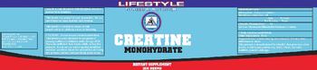 Lifestyle Fitness & Nutrition Creatine Monohydrate - supplement