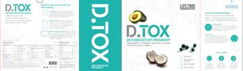 Lifetime Fitness D.TOX Detoxification Program FiberMend - 