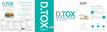 Lifetime Fitness D.TOX Detoxification Program Vanilla FiberMend - 