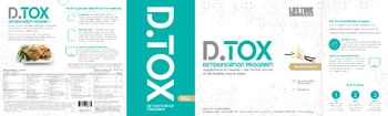 Lifetime Fitness D.TOX Detoxification Program Vanilla Flavored MediClear-SGS - supplement