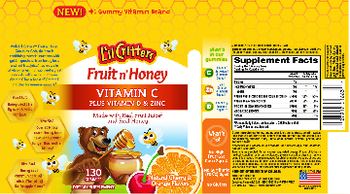 L'il Critters Fruit n' Honey Vitamin C Plus Vitamn D & Zinc - supplement