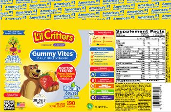 L'il Critters Gummy Vites Daily Multivitamin - supplement