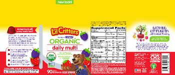 L'il Critters Organic Daily Multi Mixed Berry Flavor - supplement