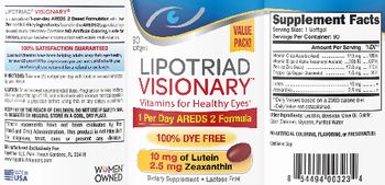Lipotriad Visionary - supplement