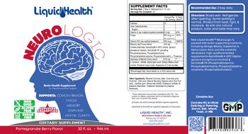 Liquid Health NeuroLogic Pomegranate Berry Flavor - supplement