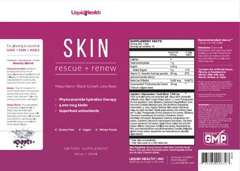 Liquid Health Skin Rescue + Renew - supplement