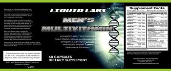 Liquid Labs Men's Multivitamin - supplement