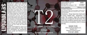 Liquid Labs T2 - supplement
