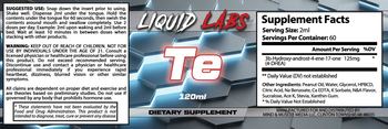 Liquid Labs Te - supplement