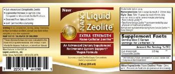 Liquid Zeolite Co Extra Strength Nano Cellular Zeolite - an advanced supplement for immune system support