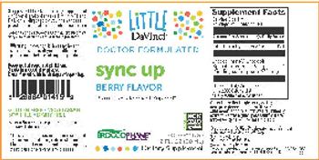 Little DaVinci Sync Up Berry Flavor - supplement