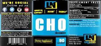 LiveLong Nutrition Cho - supplement