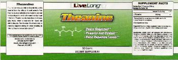 LiveLong Theanine - supplement