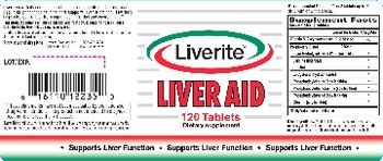 Liverite Liver Aid - supplement