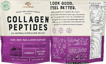 LiveWell Collagen Peptides Unflavored - supplement