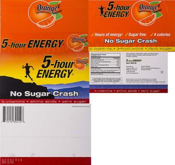 Living Essentials 5-hour Energy Orange - 