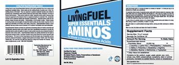 Living Fuel Super Essentials Aminos - all natural supplement