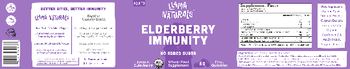 Llama Naturals Elderberry Immunity Earnest Elderberry - whole food supplement