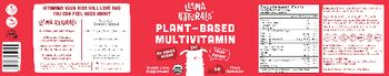 Llama Naturals Plant-Based Multivitamin Kids Truly Cherry - whole food supplement